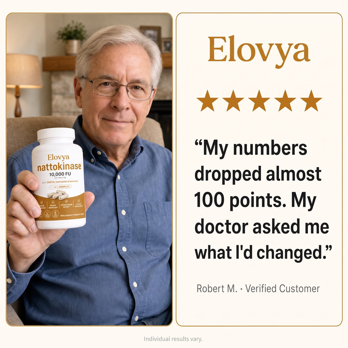 Elovya Nattokinase customer review