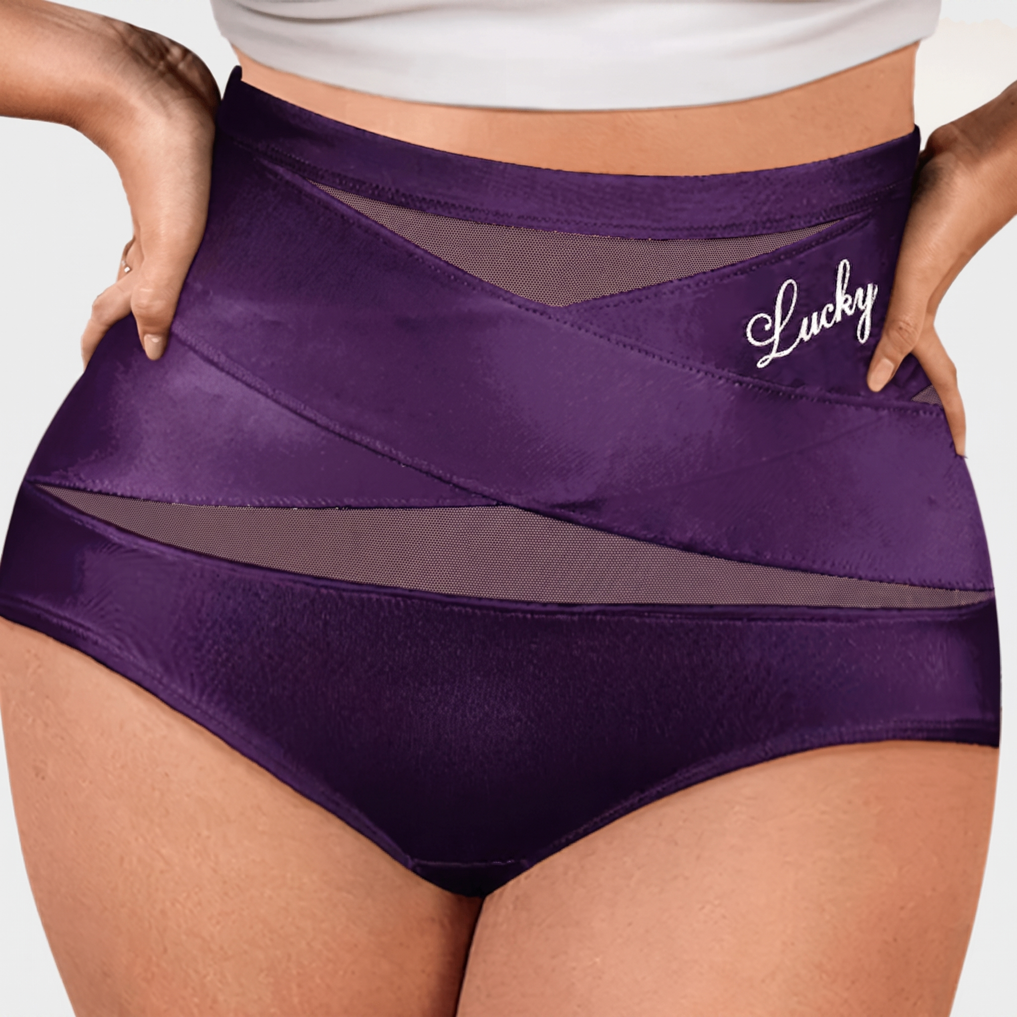 High-Waisted Shaping Brief – Seamless Tummy Control