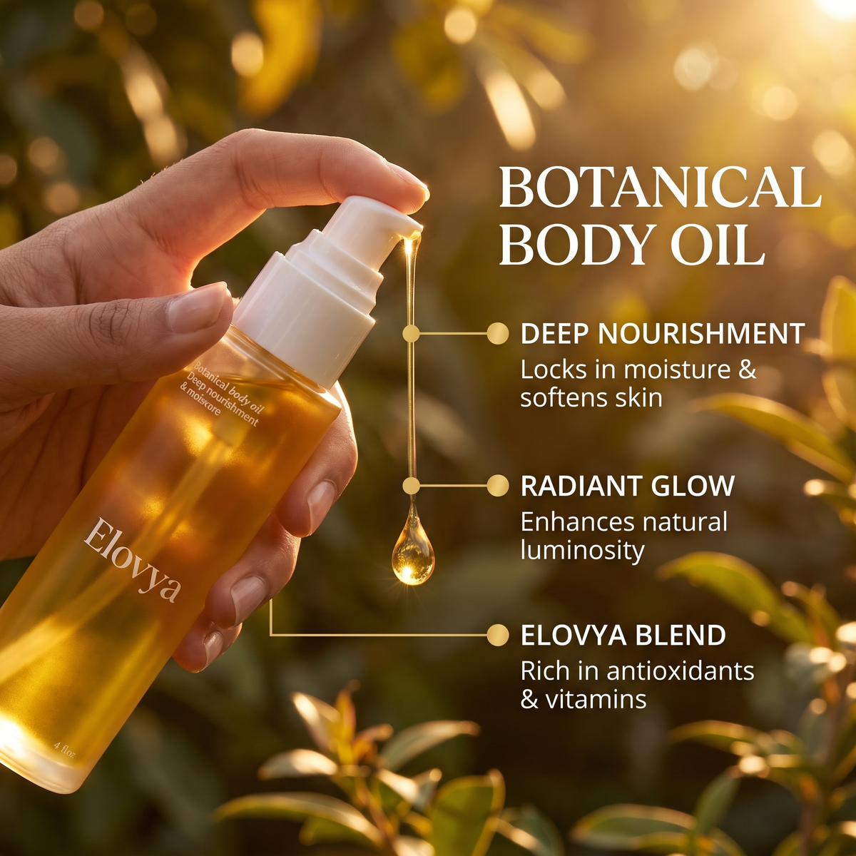 Elovya Anti-Cellulite Massage Oil