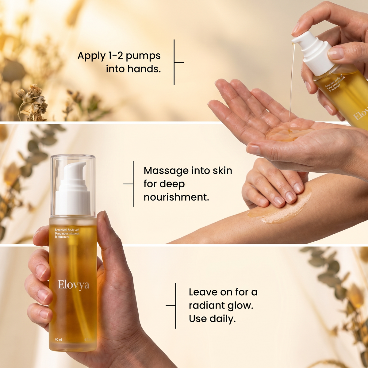 Elovya Anti-Cellulite Massage Oil
